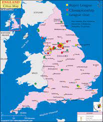 The teams committed to the super league plan are, for the moment, limited to almost a dozen clubs from spain, italy and england. I Was Bored So I Made A Simple Map Of All The Professional Rugby League Teams In The Uk Super League To League 1 Superleague