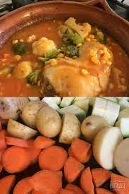 Pollo A La Jardinera 4 Papas Pequenas En Mitades 1 Calabacita En Trozos Pequenos 2 Zanahorias En Trozos Medianos 1 Comidas Con Pollo Comida Comida Saludable