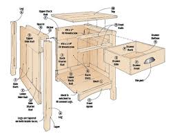 Cherry Bedside Table Woodworking Project Woodsmith Plans Then we sprayed the 4″ corner brackets with chalkboard spray paint to give them that matte. cherry bedside table woodworking