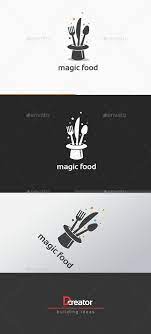 Magic Food Logo Logo Food Text Logo Design Word Template Design