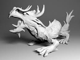 Japanese dragons (日本の竜 nihon no ryū) are diverse legendary creatures in japanese mythology and folklore. Japanese Dragon Sculpture Free 3d Model Max Open3dmodel 34273