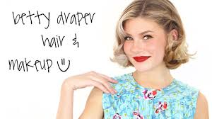 How to style thick hair. Betty Draper Hair Makeup Tutorial Mad Men Youtube