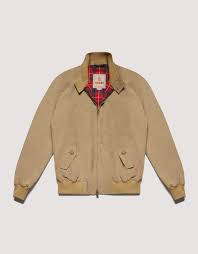 The G9 Harrington Jacket Men Baracuta G9 Classic Faded Black Harrington Jacket Men Harrington Jacket Mens Jackets