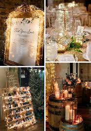 Use wire plaid ribbon in the center of your reception table and surround with bulbs, tea lights, and a beautiful floral arrangement of pine and holly. Top 5 Winter Wedding Trends For 2021 Emmalovesweddings