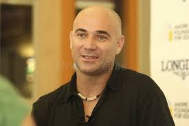 Agassi andre editorial stock photo. Image of interview