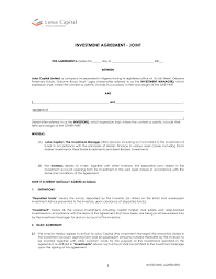 Real estate asset management vs. 12 Free Real Estate Investment Agreement Examples Doc Pdf Examples