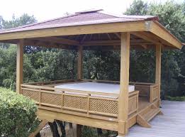 Wooden Gazebo Fares Tantdem Wooden Gazebo Gazebo Wooden House Design