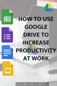 Google Drive Is A Great Cloud Storage Services It Also Provides Many Productivity Apps Free Of Char Google Drive Organization Productivity Apps Productivity