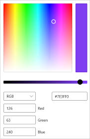The color harmonies are the combinations in which use modulations of the same hue, or also of different nuances, but that maintain a certain relationship with the chosen colors. Color Picker Uwp Applications Microsoft Docs