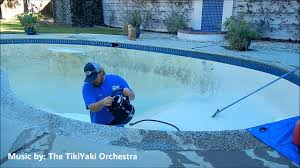 How to remove calcium from pool tiles. Acid Wash Pool Surfaces Without Draining The Pool Water Trust The Experts