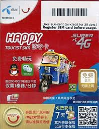 Buy the sim card today and add the bundle before your trip anytime. Thailand 3g 4g Prepaid Data Sim Card Unlimited Data 8 Days Buy Online In United Arab Emirates At Desertcart 46828942