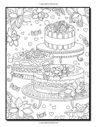 Pin On Cupcakes Cakes Coloring Pages For Adults