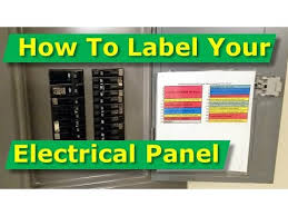 how to map out label your electrical panel fuse panel diagram