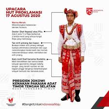 Tampilan krisdayanti ini pun terlihat elegan dengan gaya rambut yang dikonde. Kharisma Presiden Jokowi Berbalut Busana Adat Timor Tengah Selatan Ntt Penuh Makna Okezone Lifestyle