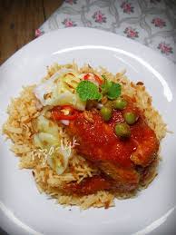 Nasi Tomato Dan Ayam Masak Merah Resep Masakan Resep Makanan Makanan