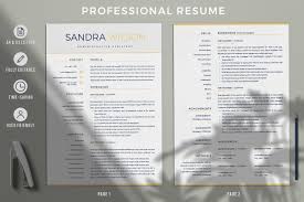 Resume templates find the perfect resume template. Modern Resume Template In Word Docx And Iwork Pages Pages Format Cover Letter And References In Resume Templates On Yellow Images Creative Store