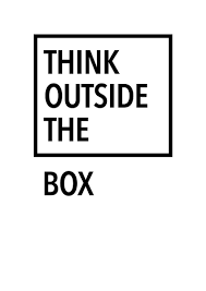 Think Outside The Box Print Minimal Art Creative Inspiration Motivational Prints Modern Wall Art Printable Wall Art Instant Download Motivational Prints Design Quotes Words Quotes