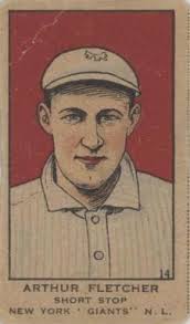 1921 W516-2-1 #17 ARTY FLETCHER Washington Senators Hand Cut Strip Card