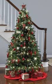 The Instant Fully Decorated Christmas Tree This Is The Lifelike Predecorat Christmas Tree Decorations Christmas Tree Decorations Diy Elegant Christmas Trees