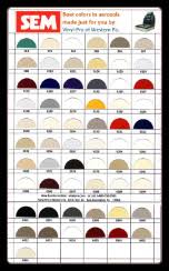79 Qualified Sem Classic Coat Color Chart