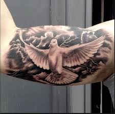 Dove tattoos, dove tattoos for men, dove tattoo designs, dove tattoo ideas, for men, for women, for guys, for girls, cute, small, beautiful, awesome, females 100 Peace Dove Tattoos For Guys 2021 Realistic Designs