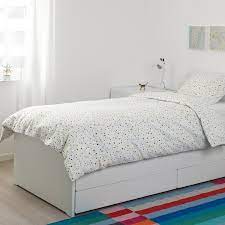 Qui sotto puoi visualizzare e scaricare gratuitamente il manuale in. Slakt Struttura Letto Letto Contenitore Bianco 90x200 Cm Ikea It