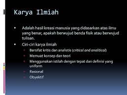 We did not find results for: Materi 1 Karya Ilmiah Dan Penelitian Ppt Download