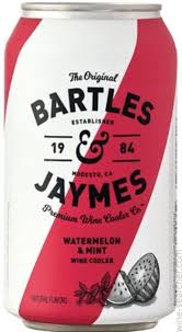 Bartles & Jaymes Watermelon & Mint Flavored Wine Cooler, USA