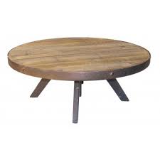 Un choix unique de grande table ronde disponible dans notre magasin. Grande Table Basse Ronde Hygie Style Industriel Cosy Home Design