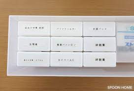 薬の整理収納アイデア おしゃれな収納ケース 薬入れをブログでレポート 無印良品 100均 収納 アイデア 無印良品 メイクボックス 収納