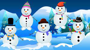 The size of the sticks will be determined by the size of your snowman. Five Little Snowmen Snowman Cartoon Videos For Babies Kids Tv Nursery Rhymes For Toddlers Youtube