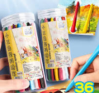 Wholesale Cheap Non-toxic Washable Crayons 6 8 12 16 20 24 48 Colors  Crayons Set Jumbo Wax Crayon For Children Kids