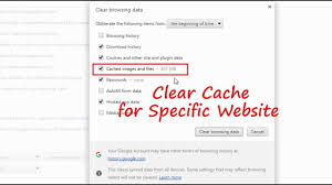 If you don't know how to clear memory cache on your windows computer then, the solution to your here below are some methods that will help you to clear memory cache in windows 10/8/7/vista/ and xp. How To Clear Cache For A Specific Website Only In Chrome Youtube