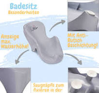 Baby Bathtub with Baby Bath Seat, Set of 2, TÜV Rheinland Certified! Baby  Bath Tub Newborn from 0 to 24 Months with Plug + Baby Bath Seat with ...
