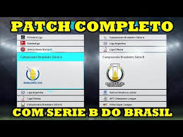Série b pode virar 'galáctica' com até seis campeões brasileiros. Patch Completo Com Serie B Do Brasileirao Pes 18 Xbox 360 Youtube