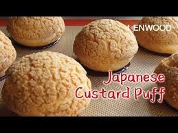 Kenwood Japanese Custard Puff Youtube In 2020 Tart Dessert Japanese Dessert Recipes Choux Puff Pastry
