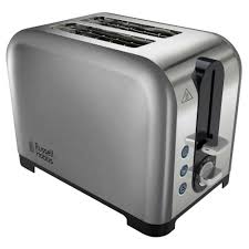 Russell Hobbs 2 Slice Wide Slot Toaster Stainless Steel Canterbury 22390 Toasters From Ebay Uk Toasters To Stainless Steel Toaster Toaster Red Toaster