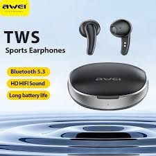 Awei T75 TWS Bluetooth Earphone Mini Wireless Earbuds Sport Bluetooth 5.3  Headset with Charging Box Mic Support Call Video earphones for iphone  Samsung Huawei | Lazada Singapore