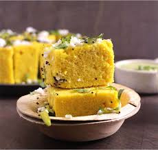 If enjoying khaman later after several hours, then don't add coconut until ready to eat. Dhokla How To Make Khaman Dhokla Cook With Kushi