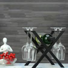 Shop for glass tv stands in tv stands & entertainment centers. Buy Wood Wine Bottle And Glass Holder Stand As Barware Online In India Giftware Deluxora