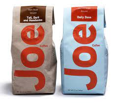 Tall, dark & handsome is the perfect chocolate lovers coffee. Joe Coffee Thedieline Com Package Design Blog Coffee Packaging Joe Coffee Coffee Design