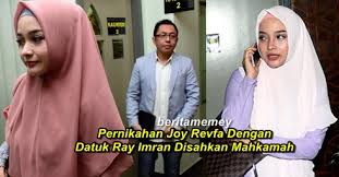 Datin shahida bercerai dengan dato aliff syukri? Terkini Mahkamah Sahkan Pernikahan Joy Revfa Dengan Datuk Ray Imran Berita Memey
