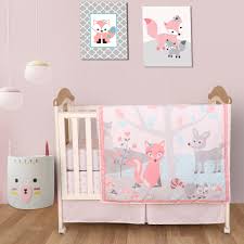 You can shop for adorable baby bedding sets for girls and boys at sears. Vivilinen Baby Crib Bedding Set For Boys 3 Pieces Grey Giraffe Elephant Originals Soft Toddler Nursery Bedding Sets With Crib Comforter Fitted Crib Sheet Crib Skirt For Standard Size Crib Bedding Sets