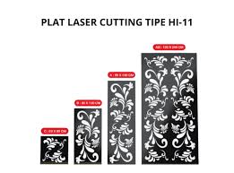 Plat Laser Cutting 60 X 60 X 2mm - Tipe HI 11 » Hi Steel