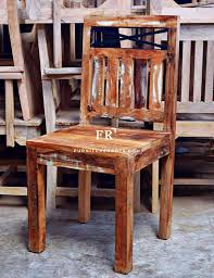 Distress Solid Wood Regular Chair Wooden Dining Chairs Art Chair Dining Chairs