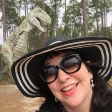 Dinosaur Sculptures in the Elberta, Alabama Woods