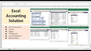 All Excel Accounting And Bookkeeping Solution Template
