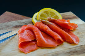 Salmon Lox Fresh From Canada If Your A Smoked Salmon Lover Trust Me Your Going To Love This Wild Caught Sockeye Smoked To P Smoked Salmon Sockeye Salmon Lox