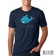 Docker Boys T Shirts Summer Funny Printed Casual T Shirt Men Short Sleeve Fashion Boys Tops