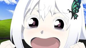 Echidna But She S Aqua Czdzz Anime Echidna Anime Memes Otaku